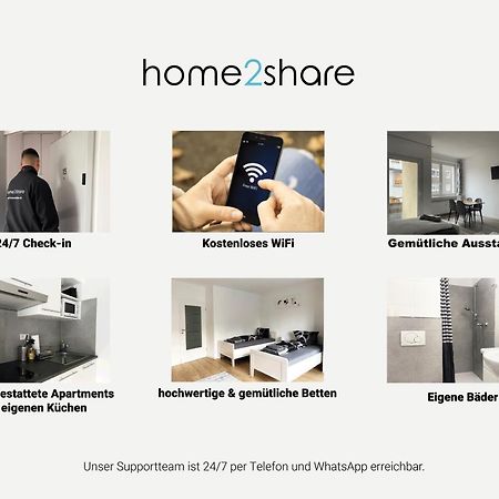 Zentrale Studios Fur Monteure I Home2Share Osnabrück Dış mekan fotoğraf